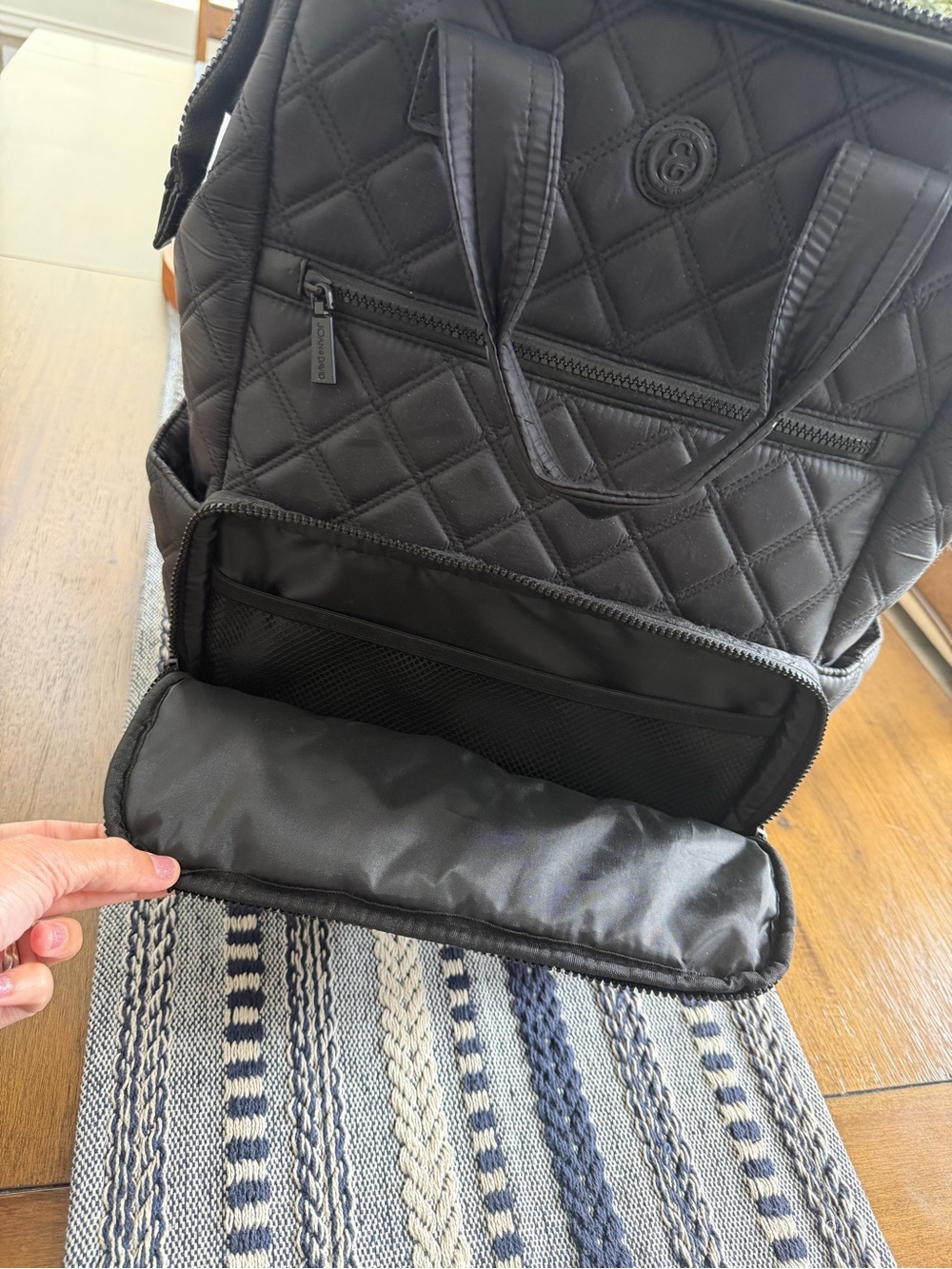 Joan & David Black Backpack - Picture 6 of 6
